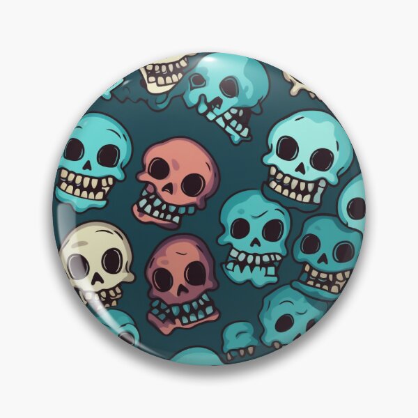 Item preview, Cartoon skulls designed and sold by J-J04.