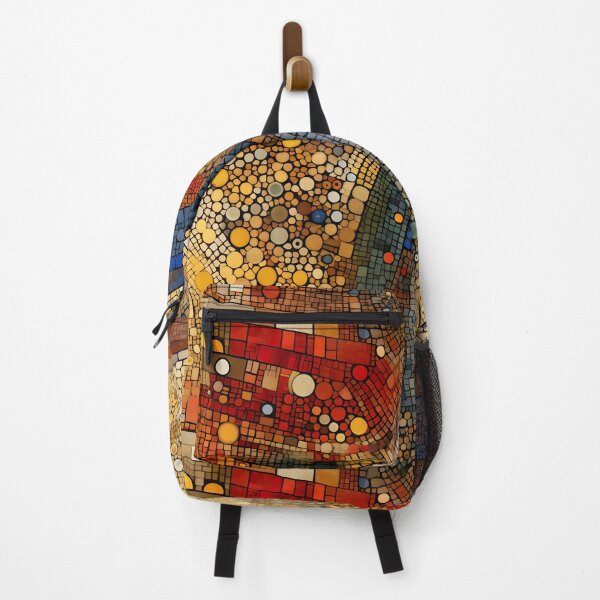 Item preview, Abstract colorful mosaic pattern designed and sold by enipra.