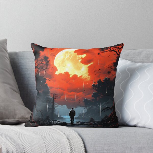 Item preview, A Surreal Night Encounter | Surrealistic Fantasy Landscapes designed and sold by BNCH44.