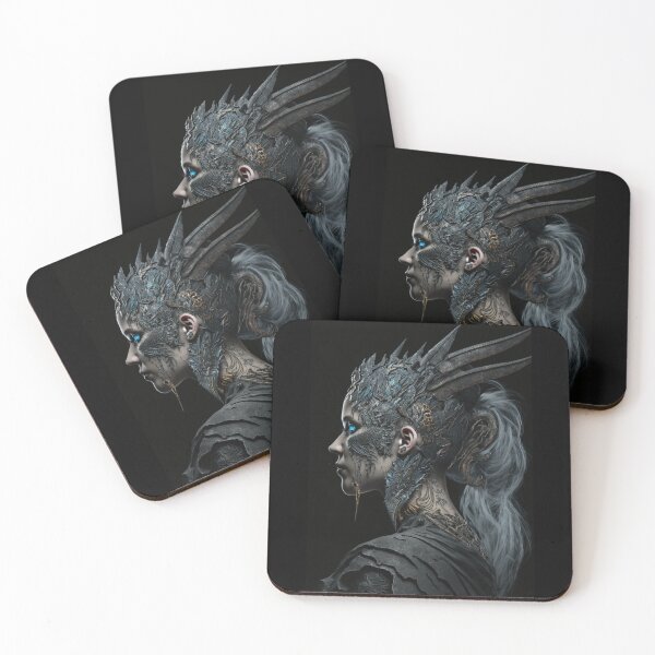 Item preview, Viking Shield Maiden, Barbarian Woman Portrait designed and sold by Xylos247.