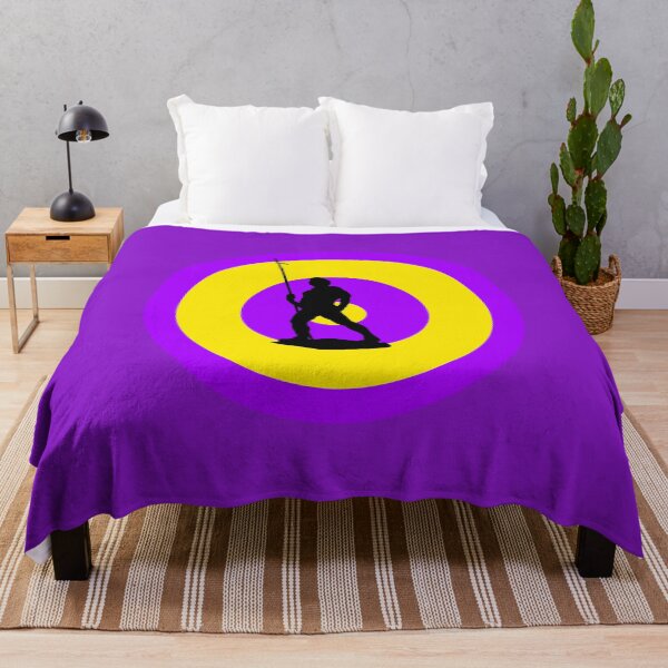 Item preview, Wexford Pikeman 1798 GAA Yellow Purple retro mod designed and sold by ModSupporters.