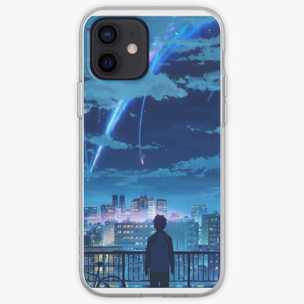 Kimi No Na Wa Your Name Taki Stars Balcony Iphone Case Cover By Kingdjxpeke Redbubble