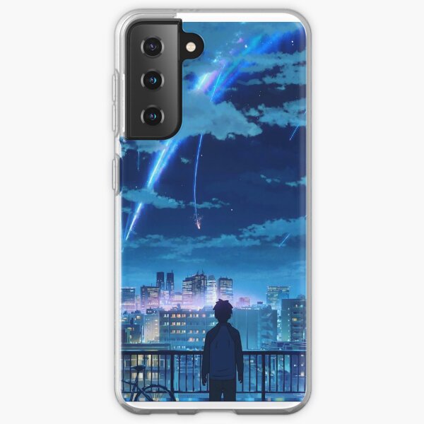 kimi no na wa // votre nom Taki Stars Balcon Coque souple Samsung Galaxy