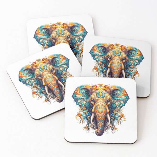 Item preview, Colorful Elephant Art - Perfect For Elephant Lovers - Get This designed and sold by AlanPhotoArt.