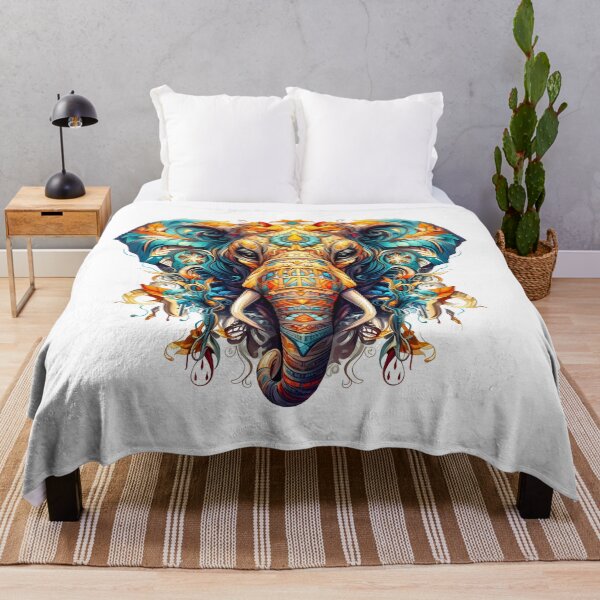Item preview, Colorful Elephant Art - Perfect For Elephant Lovers - Get This designed and sold by AlanPhotoArt.