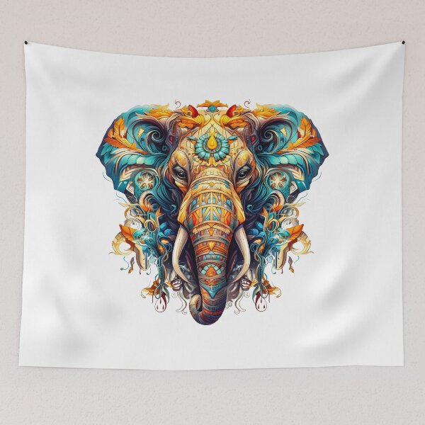 Item preview, Colorful Elephant Art - Perfect For Elephant Lovers - Get This designed and sold by AlanPhotoArt.