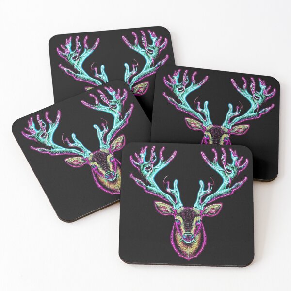 Item preview, Neon Deer  designed and sold by DesignsCreative.