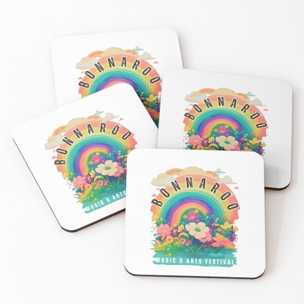 Item preview, Bonnaroo rainbow and flowers designed and sold by GediaPrints.
