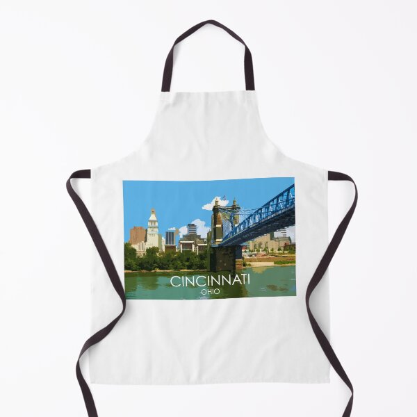 Item preview, Cincinnati, Ohio, USA, Print designed and sold by summattodraw.
