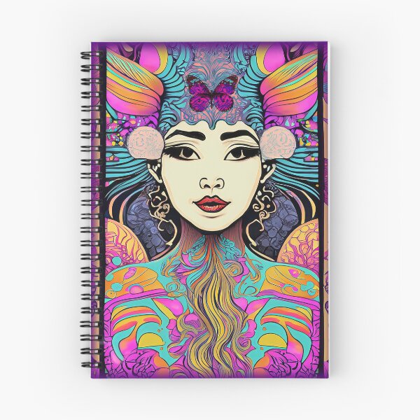 Item preview, psychedelic woman designed and sold by JulianBurgos94.