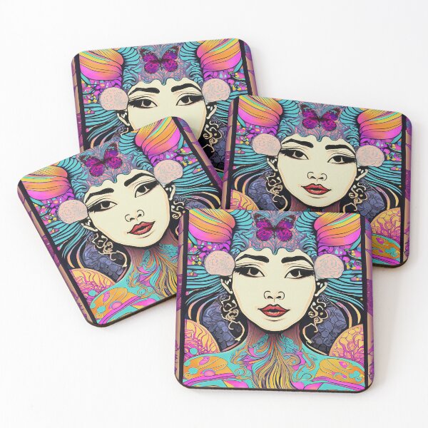 Item preview, psychedelic woman designed and sold by JulianBurgos94.