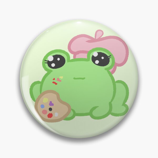 Item preview, Artist frog wears a beret designed and sold by Copa-Brownie.