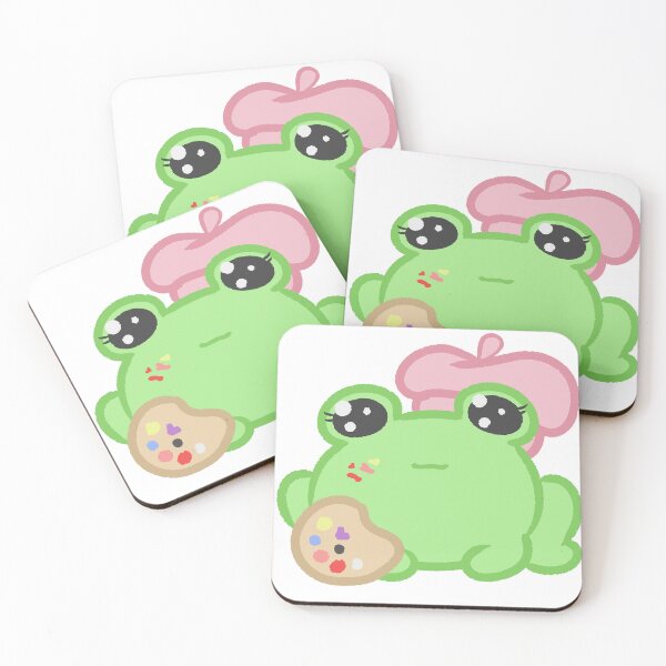 Item preview, Artist frog wears a beret designed and sold by Copa-Brownie.