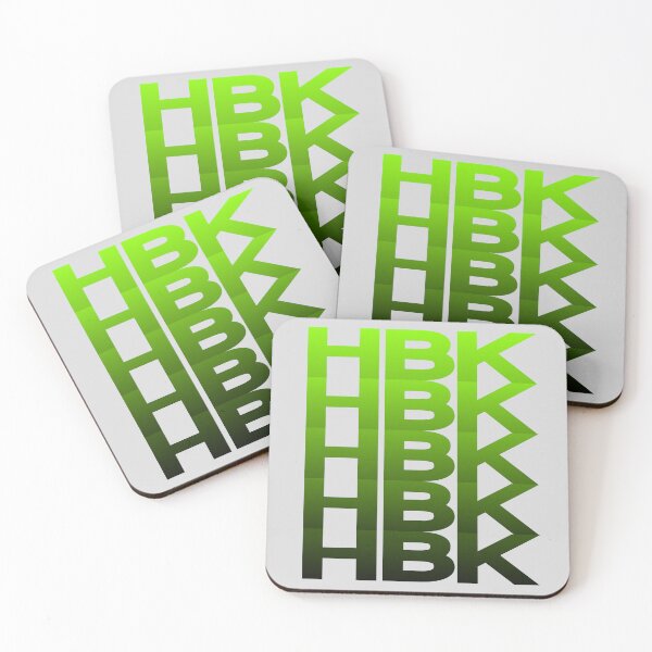 Item preview, HBK (Green To Black, on Silver) designed and sold by MaidenofIron157.