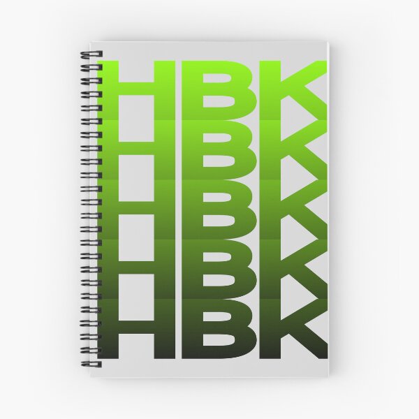 Item preview, HBK (Green To Black, on Silver) designed and sold by MaidenofIron157.