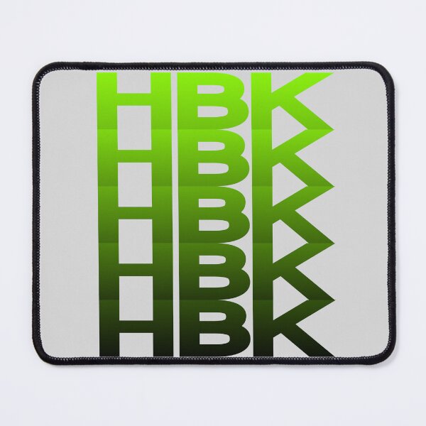 Item preview, HBK (Green To Black, on Silver) designed and sold by MaidenofIron157.