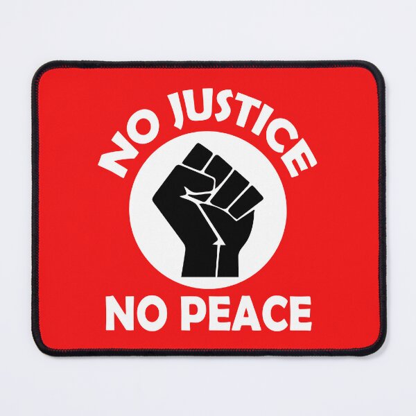 Item preview, Justice Demanded: No Justice No Peace designed and sold by fuzzynautilus.