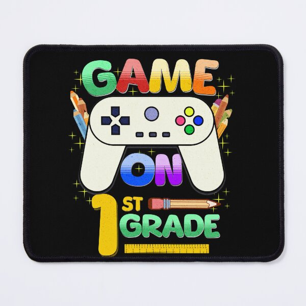Item preview, Game On 1st Grade Back To School 1st Grade Level Unlocked designed and sold by Rich Summers Art.
