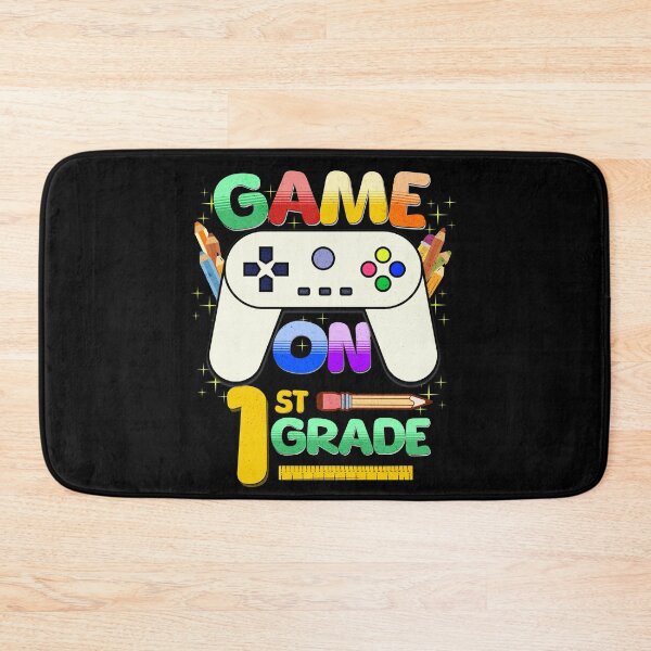 Item preview, Game On 1st Grade Back To School 1st Grade Level Unlocked designed and sold by Rich Summers Art.