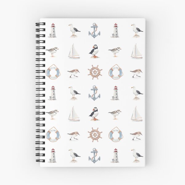Item preview, Nautical art pattern designed and sold by InnaPatiutko.