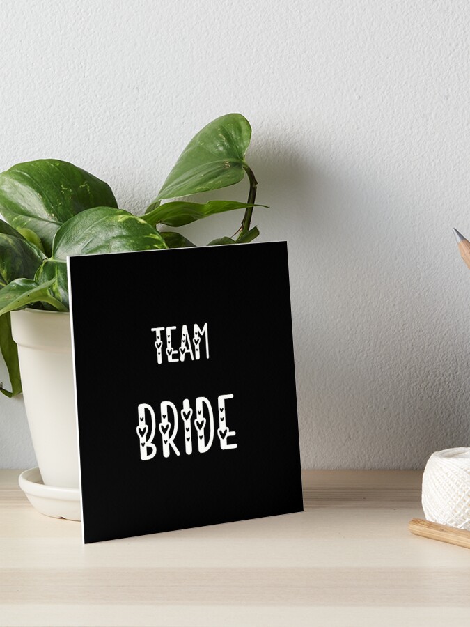 Celebrate as a Team: Make a Statement with Team Bride - Brilliant