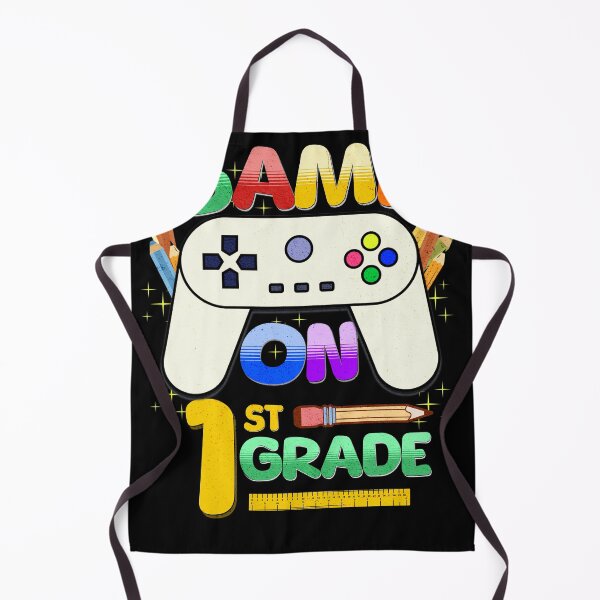 Item preview, Game On 1st Grade Back To School 1st Grade Level Unlocked designed and sold by Rich Summers Art.