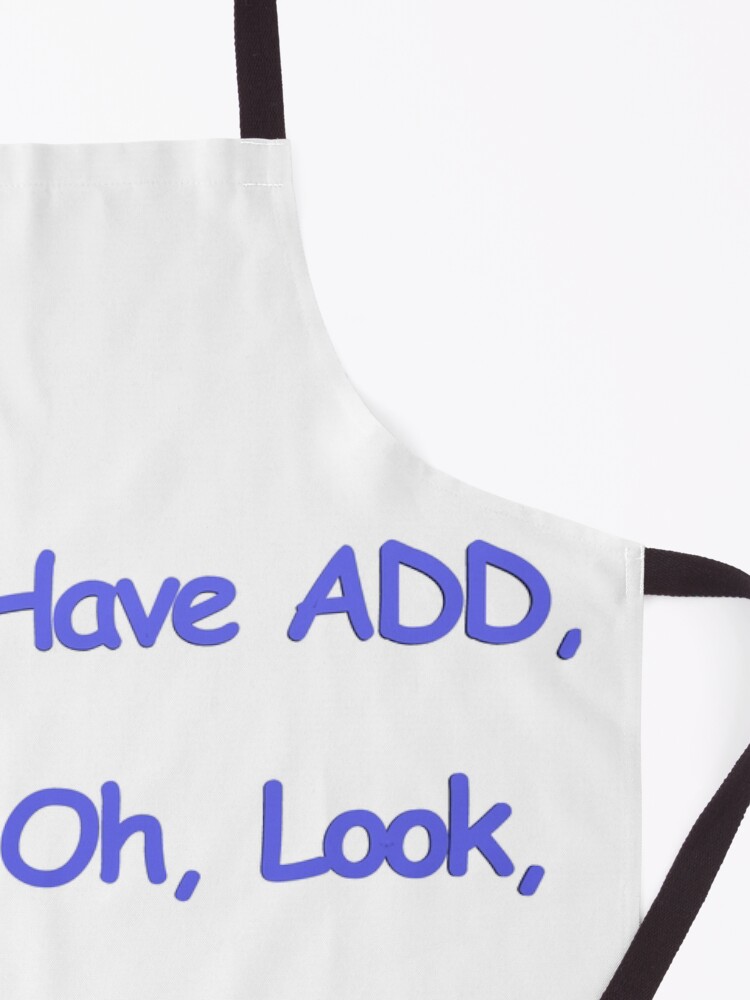 Thumbnail 3 of 6, Apron, Men, Women, Boys, and Girls Printed Distraction Humor Design designed and sold by gementagos.