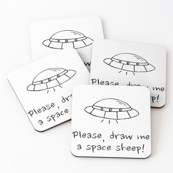 Item preview, Draw me a space sheep designed and sold by Daphka.