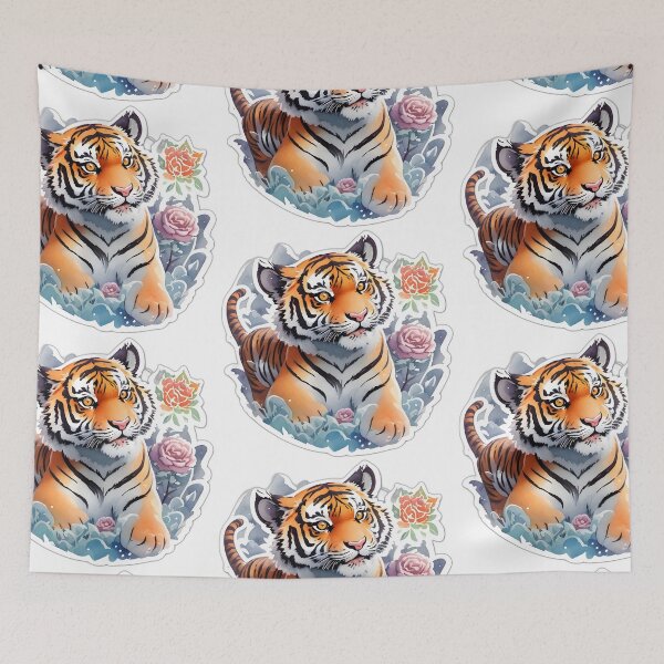 Item preview, cute tiger designed and sold by AP.