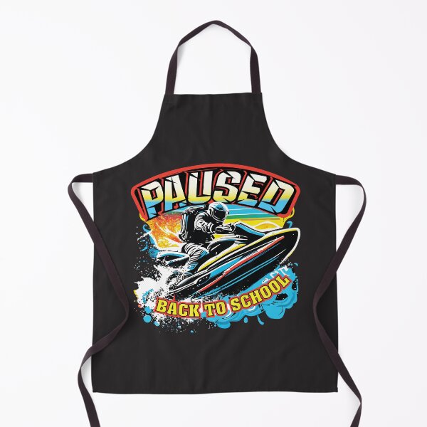 Item preview, paused jet skiing back to school Vintage designed and sold by shaderepublic.