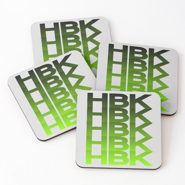 Item preview, HBK (Black To Green, on Silver) designed and sold by MaidenofIron157.