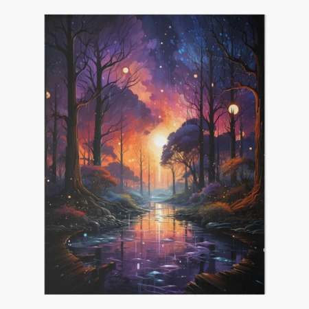 Enchanted Forest: A Magical and Mystical Wonderland Art Print for Sale by  Dreamscapely