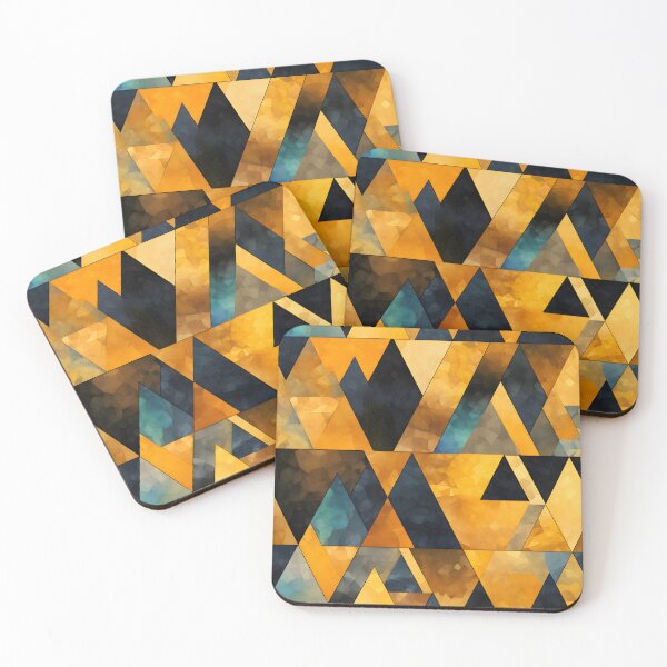 Item preview, Abstract triangles pattern designed and sold by enipra.