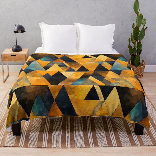 Item preview, Abstract triangles pattern designed and sold by enipra.