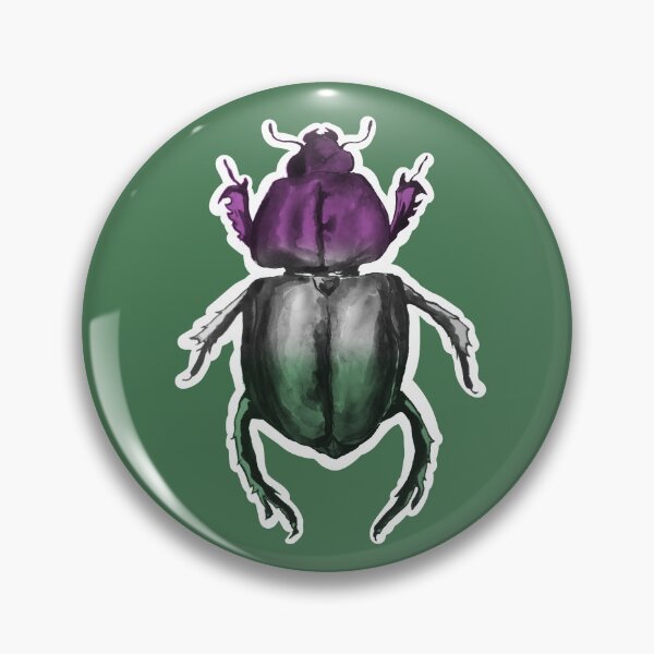 Item preview, Gender Queer Beetle Ink Design designed and sold by felixgothcat.