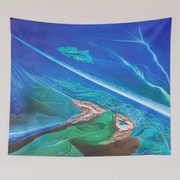 Item preview, time flow acrylic contemporary painting designed and sold by Gabriel BOCQUAIRE.