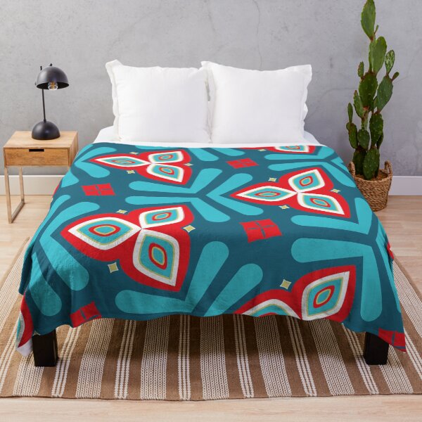 Item preview, Triangular Floral Themed Seamless Pattern  designed and sold by Aureusglow.