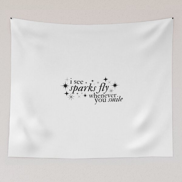 Item preview, I SEE SPARKS FLY WHENEVER YOU SMILE designed and sold by discoes.