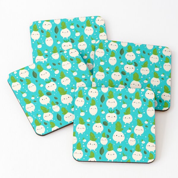 Item preview, Cute happy cartoon turnip pattern designed and sold by Pinkbirdie.