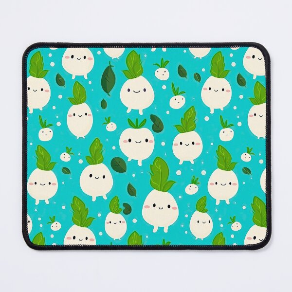 Item preview, Cute happy cartoon turnip pattern designed and sold by Pinkbirdie.