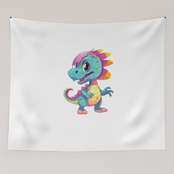 Item preview, Thoughtful Utahraptor: Thoughtful and Reflective Dinosaur designed and sold by CozyCanvasCrew.
