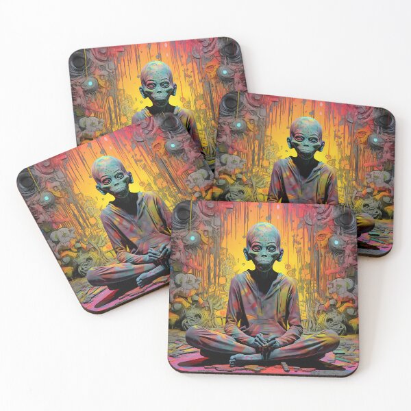 Item preview, Flesh Alien Meditation designed and sold by Klyngzo1916.