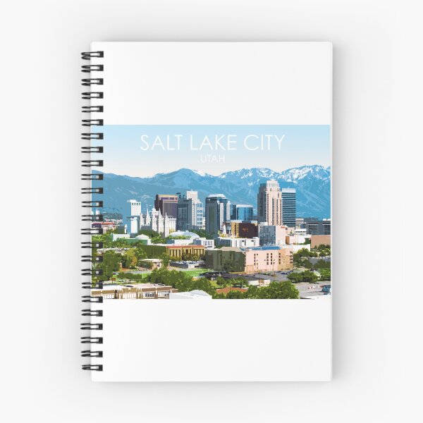 Item preview, Salt Lake City, Utah, USA, Print designed and sold by summattodraw.