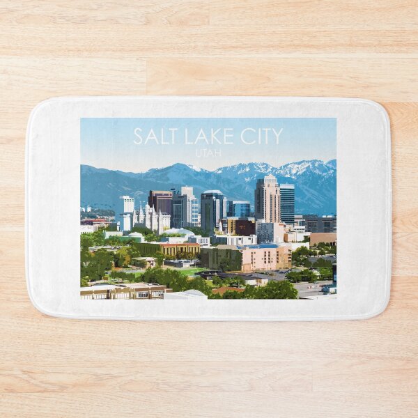 Item preview, Salt Lake City, Utah, USA, Print designed and sold by summattodraw.