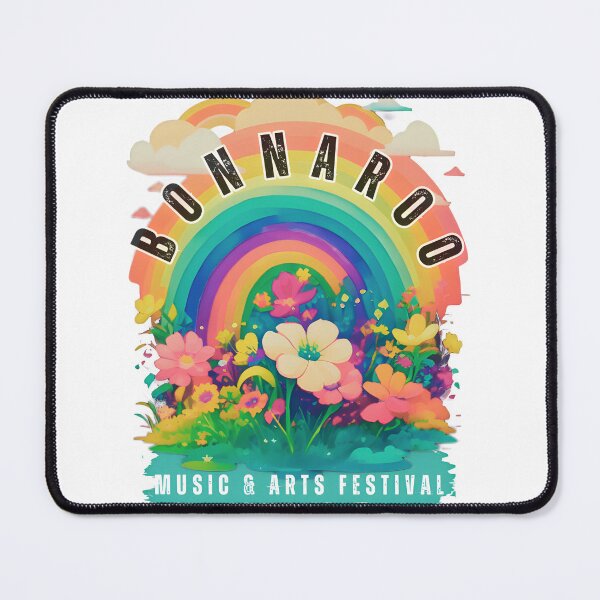 Item preview, Bonnaroo rainbow and flowers designed and sold by GediaPrints.