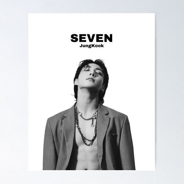 Jungkook Seven Posters for Sale | Redbubble