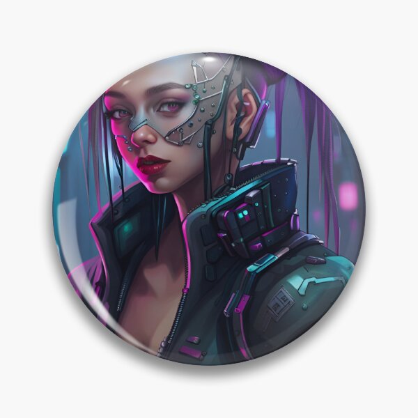 Item preview, CyberpunkGirl #03 designed and sold by Camila Hamdan.