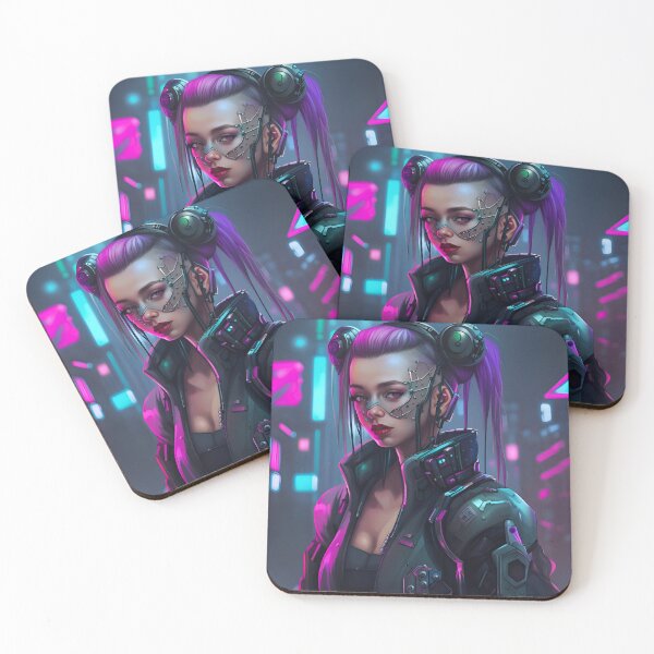 Item preview, CyberpunkGirl #03 designed and sold by Camila Hamdan.