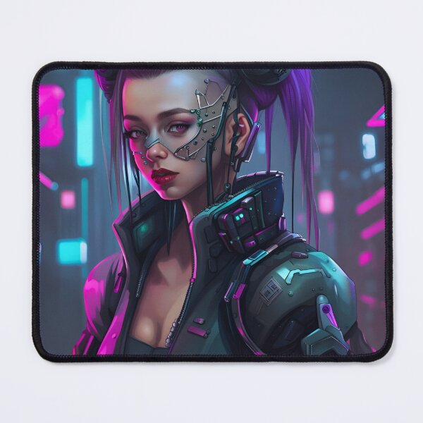 Item preview, CyberpunkGirl #03 designed and sold by Camila Hamdan.