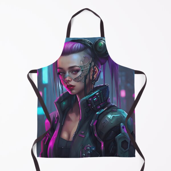 Item preview, CyberpunkGirl #03 designed and sold by Camila Hamdan.